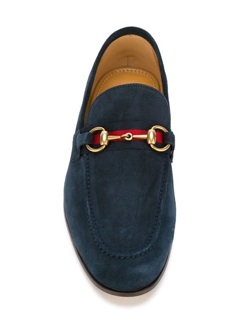 gucci blue loafers mens|More.